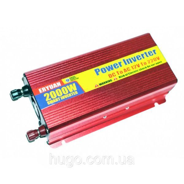 Автомобильный инвертор на 2000W, (12V/220V) / Преобразователь напряжения / Автоинвертор 234571176 фото