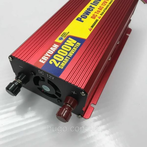 Автомобильный инвертор на 2000W, (12V/220V) / Преобразователь напряжения / Автоинвертор 234571176 фото