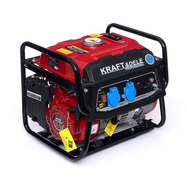 Генератор бензиновий Kraft&Dele KD-150 (ном 1,3 кВт, макс 1,8 кВА) KD-150 фото