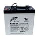 Accumulator RITAR RA12-55 12V 55 ampere AGM battery for home uninterruptible power supply of inverters lead-acid for uninterrupted power supply to an electric scooter RA12-55 фото 1