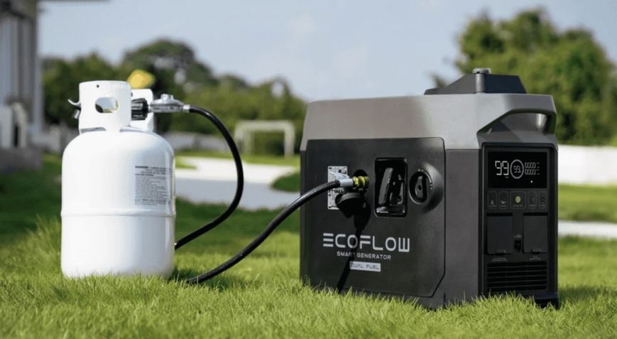 Dual-fuel EcoFlow Smart Generator GEF-SG photo