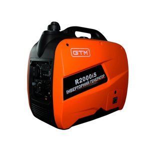 Генератор инверторный бензиновый GTM R2000IS (ном 1,8кВт, макс 2,5кВА) GTM-R-2000-IS фото