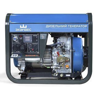 Генератор дизельный Эквивес EKV-DS-3000-МE (ном 3 КВт, макс 4,1 кВА) EKV-DS-3000-MЕ фото