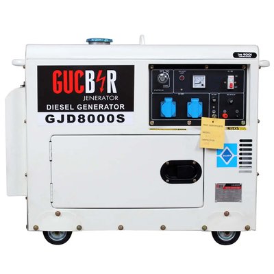Генератор дизельний Gucbir GJD-8000-S (ном 6 КВт, макс 8.1 кВА) GJD-8000-S фото