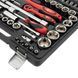 Профессиональный набор инструментов 1/2", 1/4", 108 ед., Cr-V INTERTOOL ET-6108 ET-6108 фото 10