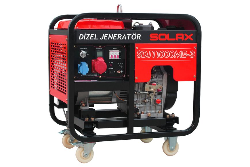 Генератор дизельный SOLAX SDJ-11000-ME3 (ном 7,5 КВт, макс 10 кВА) SDJ-11000-ME3 фото