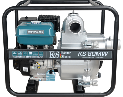 Мотопомпа бензиновая Konner & Sohnen KS-80-MW для загрязнённой жидкости MP-KS-80-MW фото