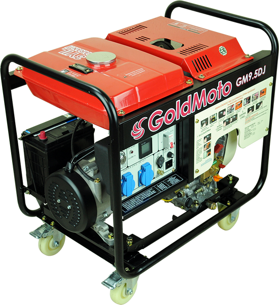 Diesel generator GoldMoto GM9.5DJ (nom 6.5 kW, max 8.7 kVA) GM-95-DJ photo
