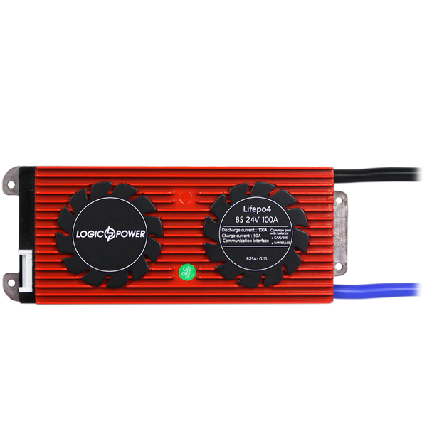 Smart BMS плата LP LiFePO4 24V 8S Dis 100A Ch 50A UART+RS485+CAN lp_16350 фото