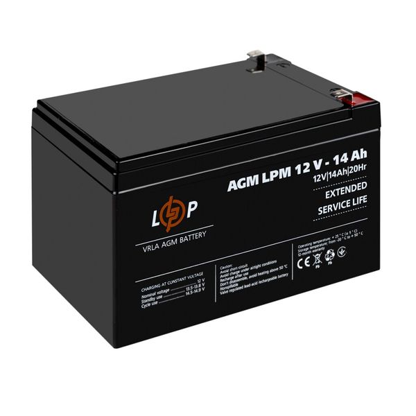 AGM battery LPM 12V - 14 Ah 4161 photo