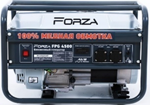 Бензиновый генератор Forza FPG4500Е 2.8/3.0 кВт с электрозапуском DD0004098 фото