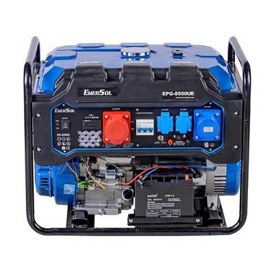 Генератор бензиновый EnerSol EPG-8500UE (ном 8 кВт, макс 10,6 кВА) EPG-8500-UЕ фото