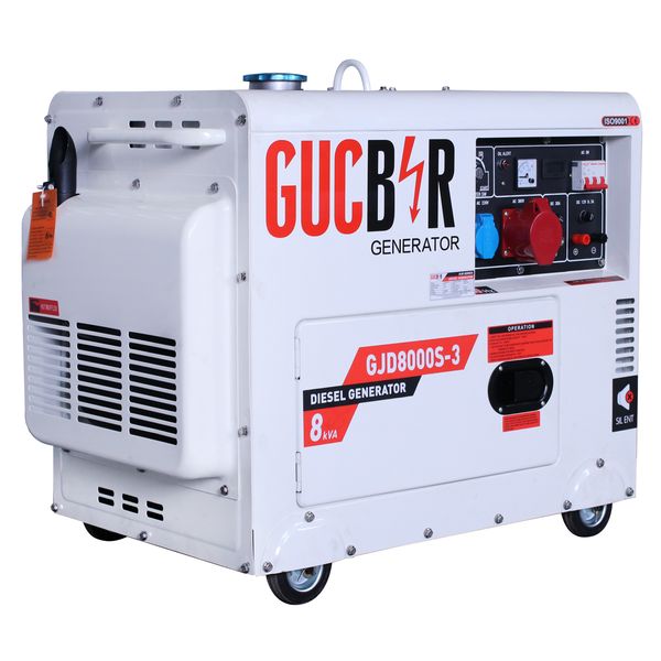 Generator diesel Gucbir GJD-8000-S3 (rated 6 kW, max 8.1 kVA) GJD-8000-S3 photo