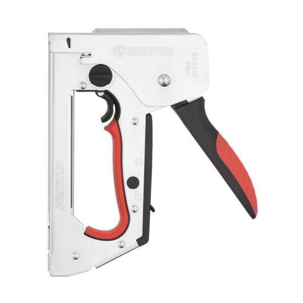 Степлер будiвельний 3 в 1, функцiя Trigger Mode, для скоб, цвяхів, шпильок, STORM INTERTOOL RT-0105 RT-0105 фото