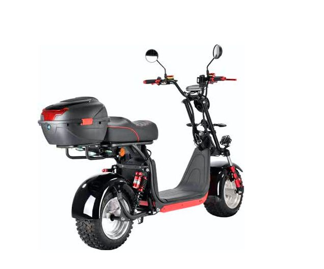 Electric scooter Atlas Forester Red 2500W 60V24Ah ET-ES-FORESTER-RD photo