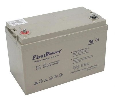 Battery gel FirstPower LFP 12-100G, 12V 100 Ah BT-GM-FE-LFPG-12-100 photo