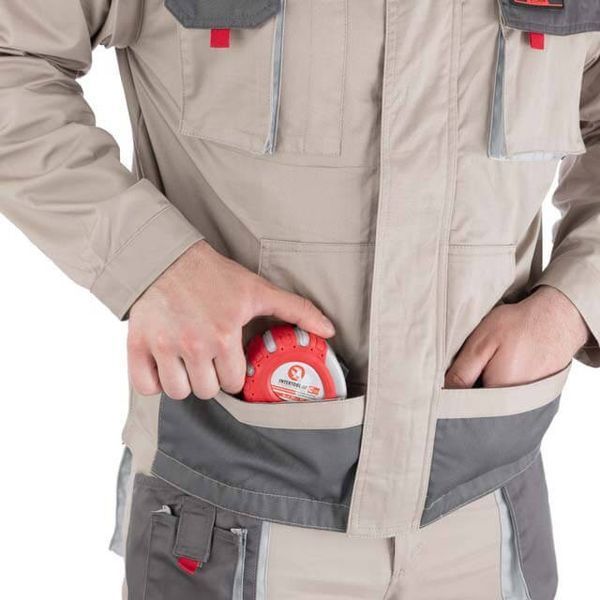 Куртка робоча 2 в 1, 100% бавовна, щільність 180 г/м&sup2;, M INTERTOOL SP-3032 SP-3032 фото