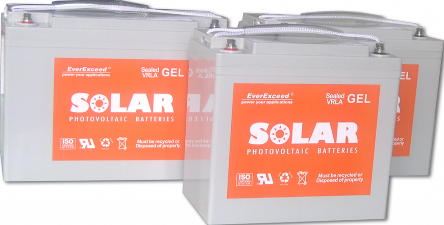 Battery gel EverExceed Solar Gel Range ES100A-12G AG-EVEX-ES-100A-12G photo