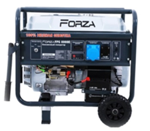 Бензиновый генератор Forza FPG8800E 6.0/6.5 кВт с электрозапуском DD0004101 фото
