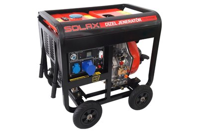 Генератор дизельний SOLAX SDJ-10000-ME (ном 6,48 КВт, макс 8,8 кВА) SDJ-10000-ME фото