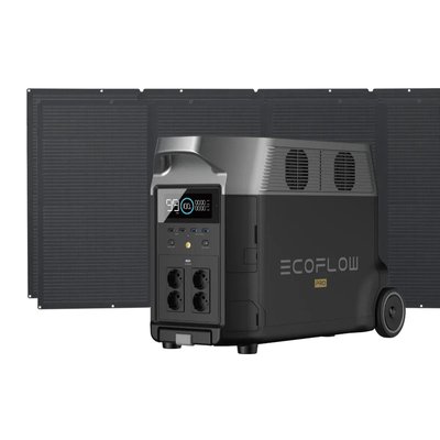 Солнечный генератор EcoFlow DELTA Pro + 2*400W Solar Panel SG-EFD-2-400 фото