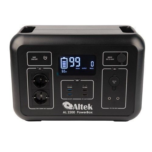 Портативная зарядная станция Altek PowerBox 2200 (2131Wh) AL-2200-POWERBOX фото
