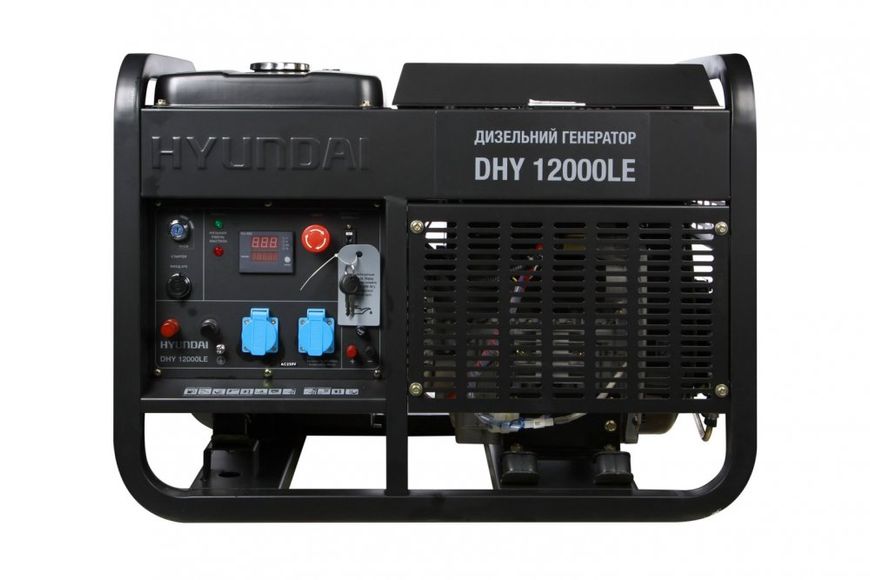 Diesel generator Hyundai DHY-12000-LE (nom 10 kW, max 13.75 kVA) DHY-12000-LE photo