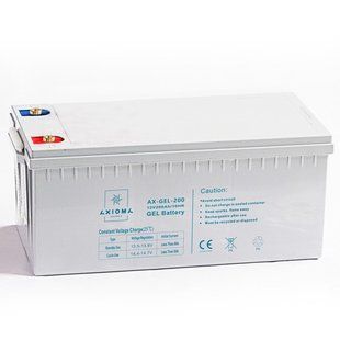 Акумуляторна гелева батарея Axioma Energy AX-GEL-200 (200 А*год) AB-AX-GEL-200 фото