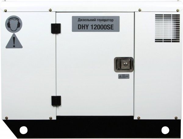 Генератор дизельный Hyundai DHY-12000-SE (ном 10 КВт, макс 13,75 кВА) DHY-12000-SE фото