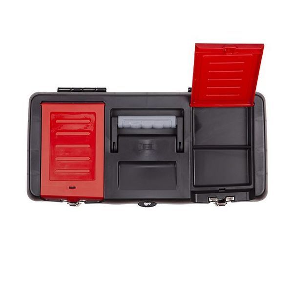 Ящик для інструментів з металевими замками 19" 483*242*240 мм INTERTOOL BX-1019 BX-1019 фото