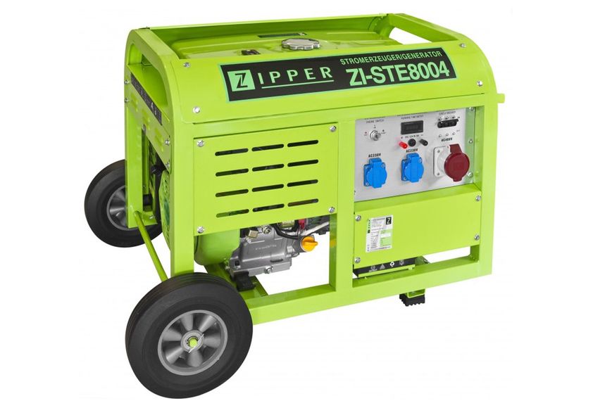 Генератор бензиновый Zipper ZI-STE-8004 (ном 7 КВт, макс 10 кВА) ZI-STE-8004 фото