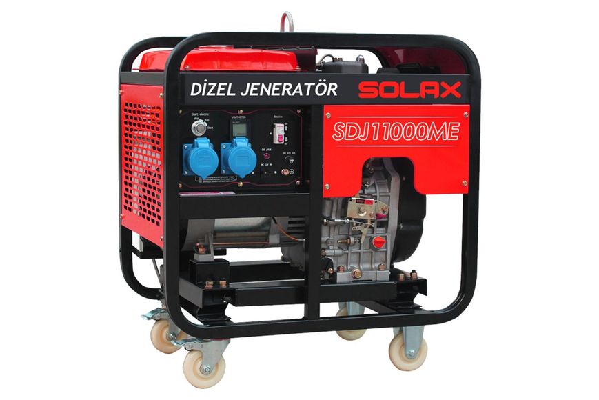 Генератор дизельний SOLAX SDJ-11000-ME (ном 7,5 КВт, макс 10 кВА) SDJ-11000-ME фото