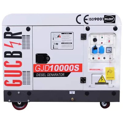Генератор дизельний Gucbir GJD-10000-S3 (ном 8 КВт, макс 10.60 кВА) GJD-10000-S3 фото