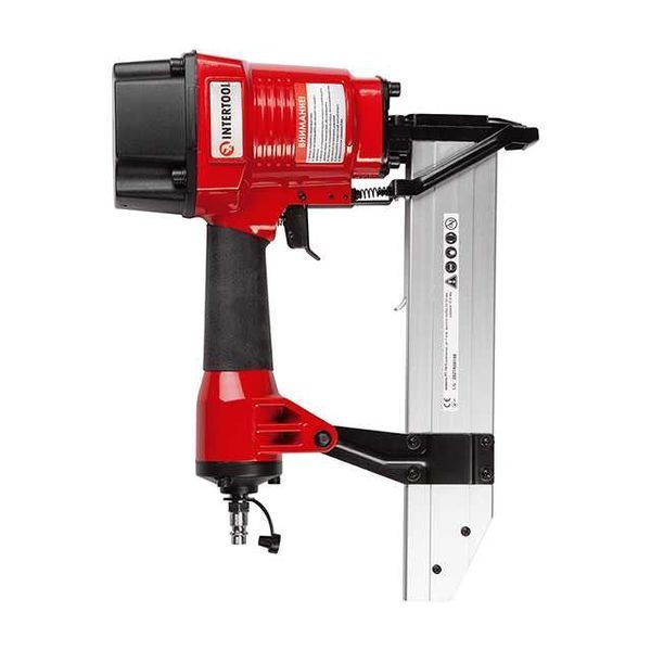 Степлер пневматичний для скоби 10.80*50 мм INTERTOOL PT-1615 PT-1615 фото