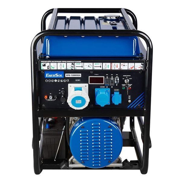Генератор бензиновий EnerSol EPG-13000SEA (ном 12 КВт, макс 16,3 кВА) EPG-13000-SЕА фото