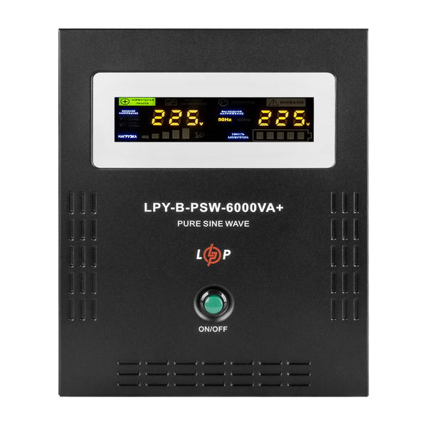 Комплект резервного живлення LP (LogicPower) ДБЖ + гелева батарея (UPS B6000 + АКБ GL 5760W) lp_18058 фото