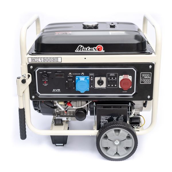 Генератор бензиновий Matari MX-13003-E (ном 9 КВт, макс 12,5 кВА) MX-13003-E фото