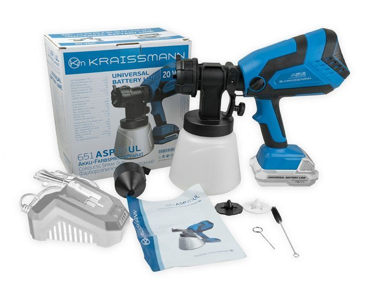 Краскораспылитель KRAISSMANN 651 ASP 20UL 1507003 фото