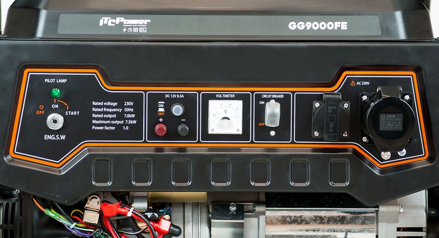 Генератор бензиновый ITC Power GG9000FE 7000/7500 W GB-ITC-GG9000-FE фото