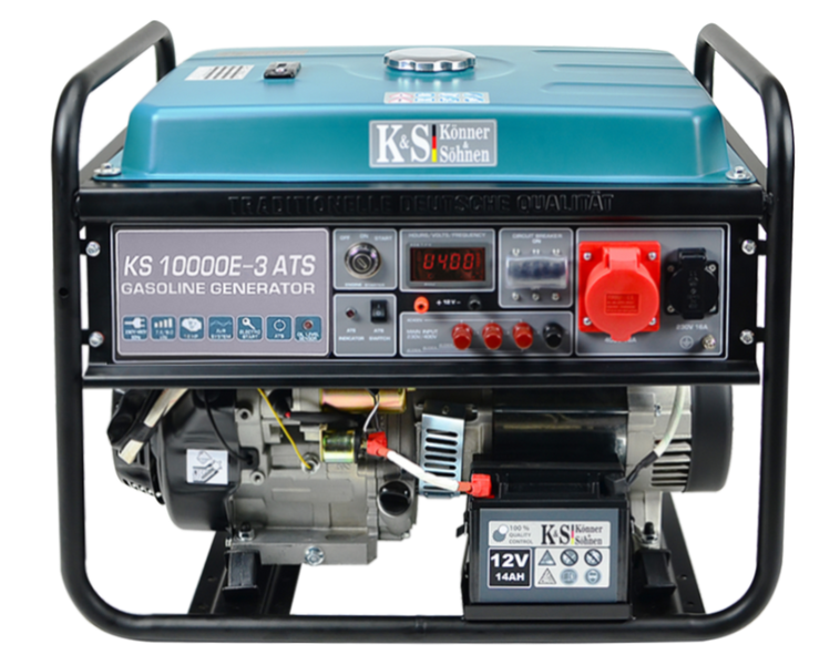 Генератор бензиновый Konner & Sohnen KS-10000E-3-ATS (ном 7,5 КВт, макс 10 кВА) KS-10000E-3-ATS фото