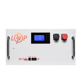 Аккумулятор LP LiFePO4 51,2V - 230 Ah (11776Wh) (BMS SP 200A/100А) RM RS485/CAN LCD WH lp_37730 фото