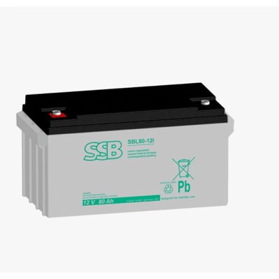 Rechargeable multi-gel battery SSB AGM (80 Ah) SSB-AGM-SBL12-80 photo