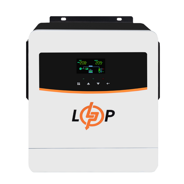 Гібридний сонячний інвертор (ДБЖ) LPW-HY-1000VA (1000Вт) 12V 40A MPPT 20-150V OFF GRID lp_30589 фото