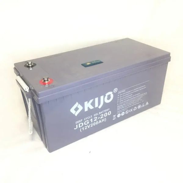 Gel battery Kijo JDG 12V 200Ah AKG-KJ-200 photo