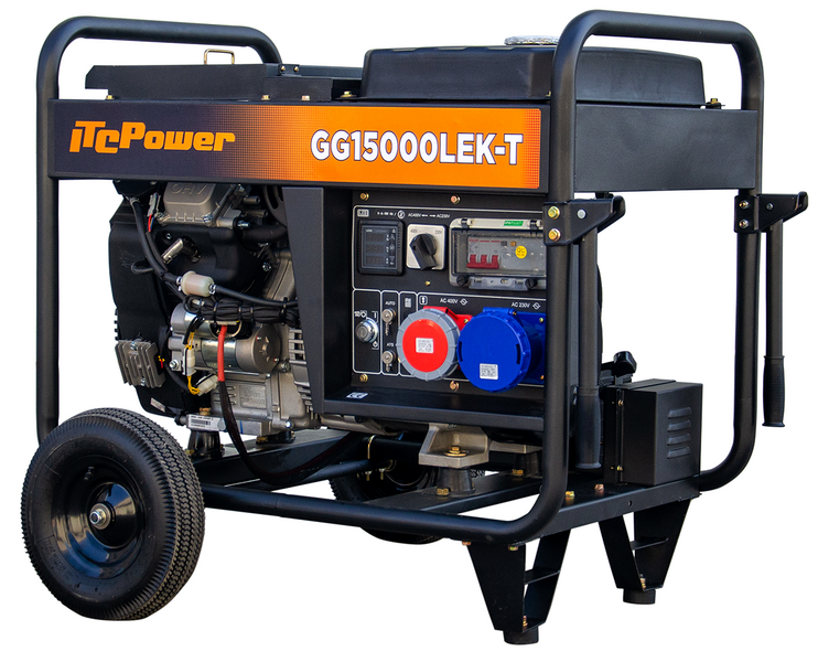 Генератор бензиновий ITC Power GG15000LEK-T GB-ITC-GG-15000 фото