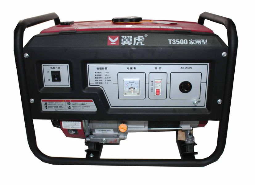 Генератор бензиновый EF POWER T3500 (ном 2,8 КВт, макс 3,75 кВА) FEP-T3500 фото