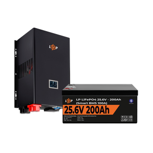 Комплект резервного живлення LP (LogicPower) ДБЖ + літієва (LiFePO4) батарея (UPS 3600VA + АКБ LiFePO4 5120W) lp_20490 фото