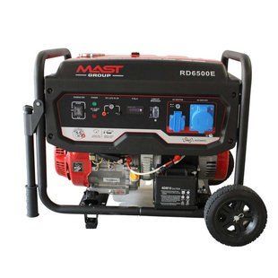Генератор бензиновий MAST GROUP RD6500E (ном 5 кВт, макс 6,9 кВА) GG-MG-RD6500E фото