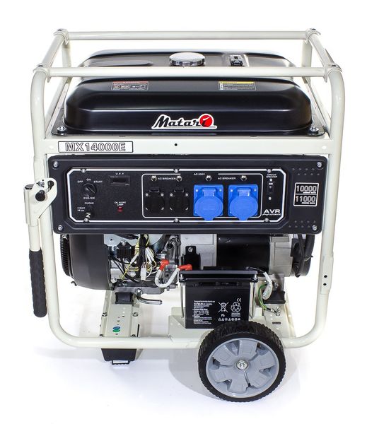 Генератор бензиновий Matari MX-14000-E (ном 6,8 КВт, макс 9,4 кВА) MX-14000-E фото