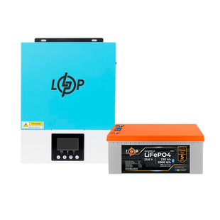 Комплект резервного живлення LogicPower W3000 + літієва (LiFePO4) батарея 5888Wh lp_31358 фото